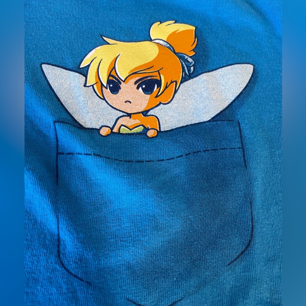 5$ ADD ON! Tinker Bell Tee Turtle women t-shirt